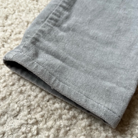 Gap grey velvet skinny high rise jeans - Picture 11 of 11